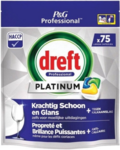 Dreft All in One Platinum vaatwastabletten Citroen 75 Capsules