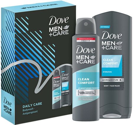 Dove Men +Care Geschenkset Daily Care Clean Comfort