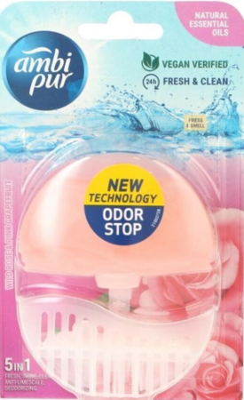 Ambi Pur Toiletblok Wild Rose & Pink Grapefruit 55ml