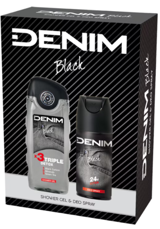 Denim Geschenkset Black 