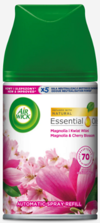 Airwick Freshmatic Max Navulling Magnolia & kersenbloem 250ml