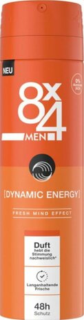 8X4 Deospray Men Dynamic Energy 150ml