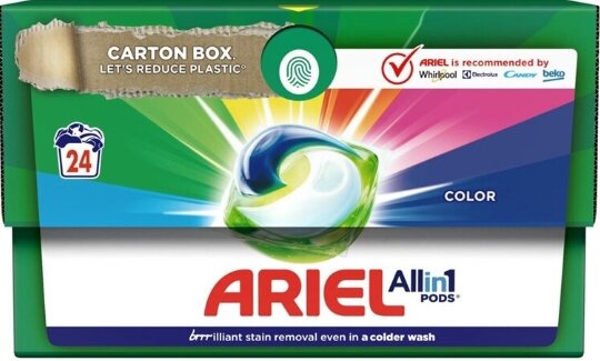 Ariel 3-In-1 Pods Color 24 stuks