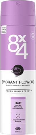 8X4 Deospray Vibrant Flower 150ml