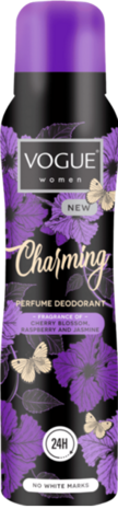 Vogue Deospray Charming Parfum 150ml