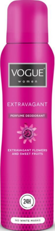 Vogue Deospray Extravagant 150ml