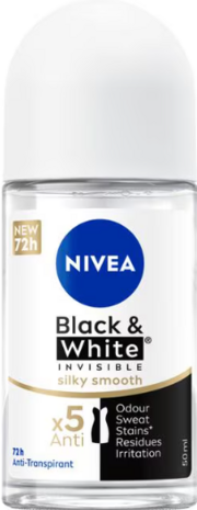 Nivea Deoroller Black &amp; White Invisible 50ml