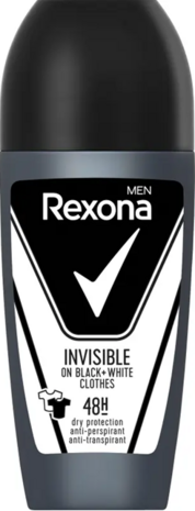 Rexona Deoroller Invisible Black &amp; White Clothes 50ml