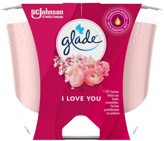 Glade Geurkaars I ove You 224g