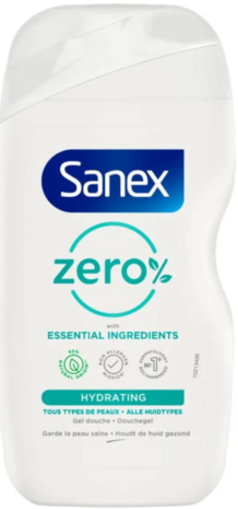Sanex Douchegel Zero% Normal Skin Hydrating 400ml