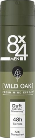 8X4 Deospray Wild Oak 150ml