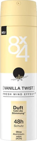 8X4 Deospray Vanilla Twist 150ml