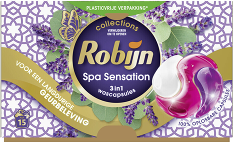 Robijn Wasmiddel Capsules Spa Sensation 15 stuks