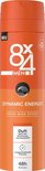 8X4 Deospray Men Dynamic Energy 150ml